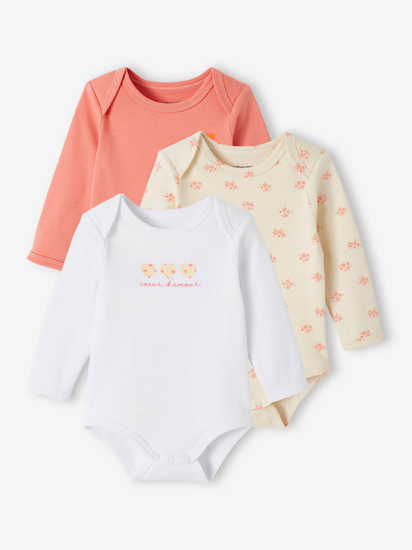 Lot de 3 bodies 