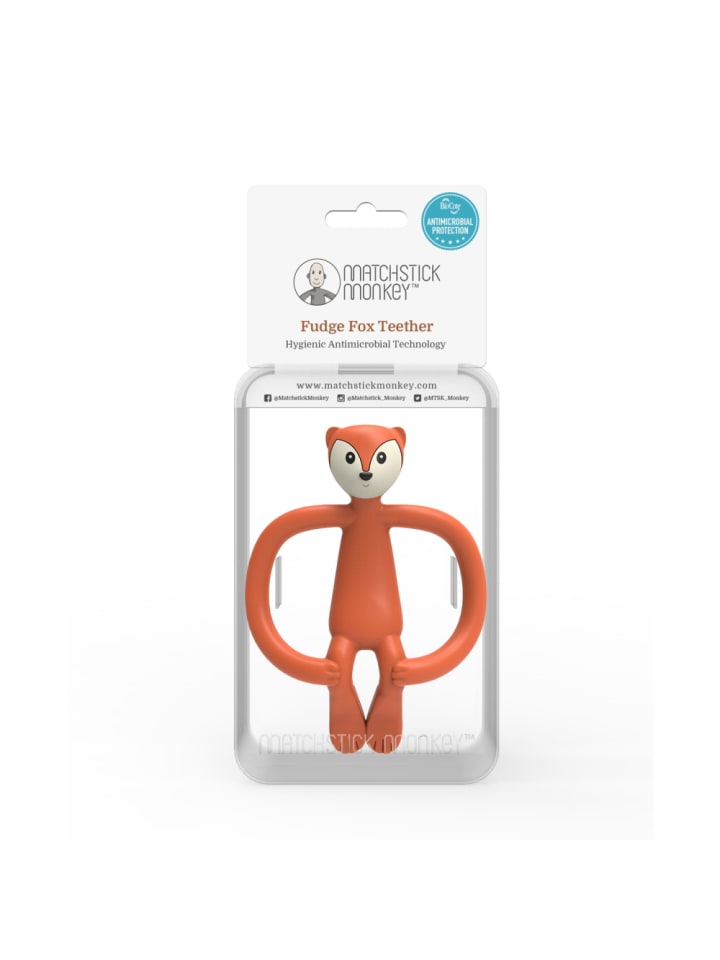 MATCHSTICK MONKEY Matchstick Monkey Beißring / Zahnungshilfe Tiermotive Fudge Fuchs günstig kaufen onesize