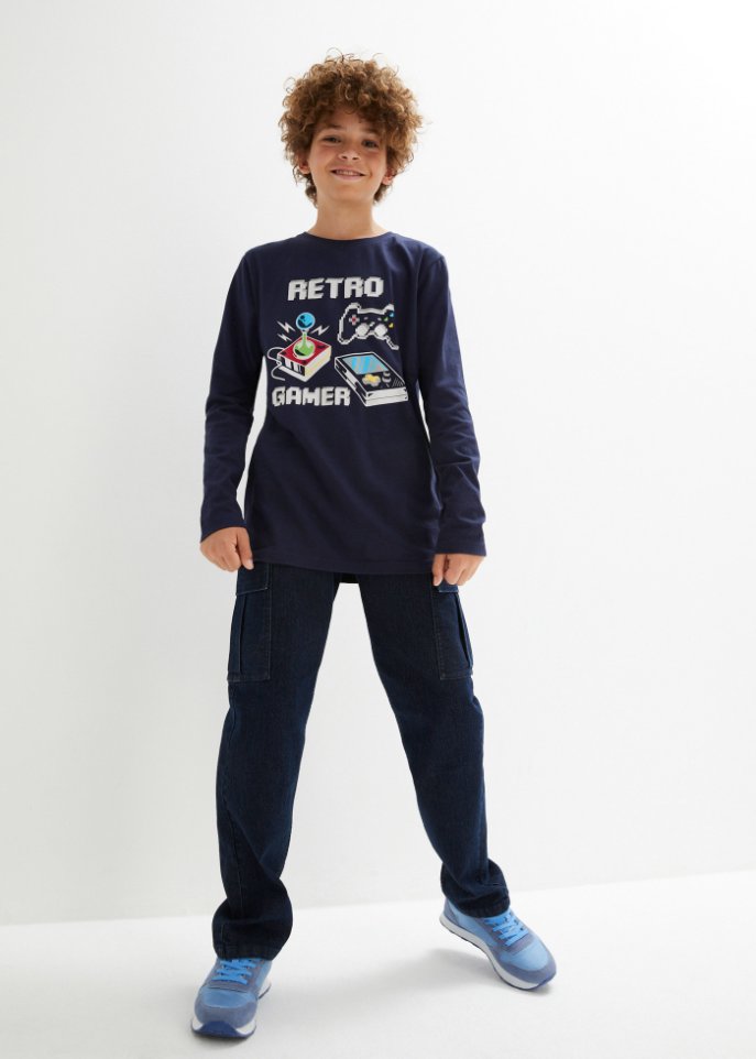 Jungen Langarmshirt