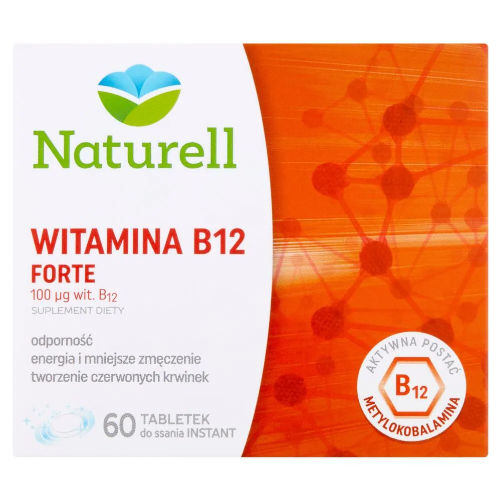Naturell Vitamin B12 Forte 100 mcg, tablete za žvakanje