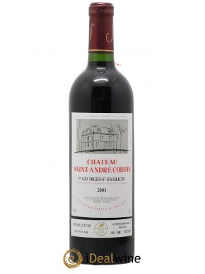 Saint Georges-Saint-Emilion Saint André Corbin 2003 - Lot de 1 Bouteille