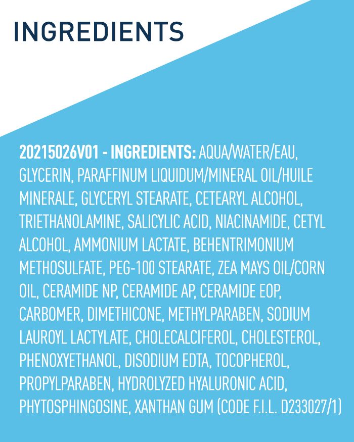 Crème SA pour peaux rugueuses et granuleuses. Crème à l'acide salicylique pour améliorer la texture de la peau.