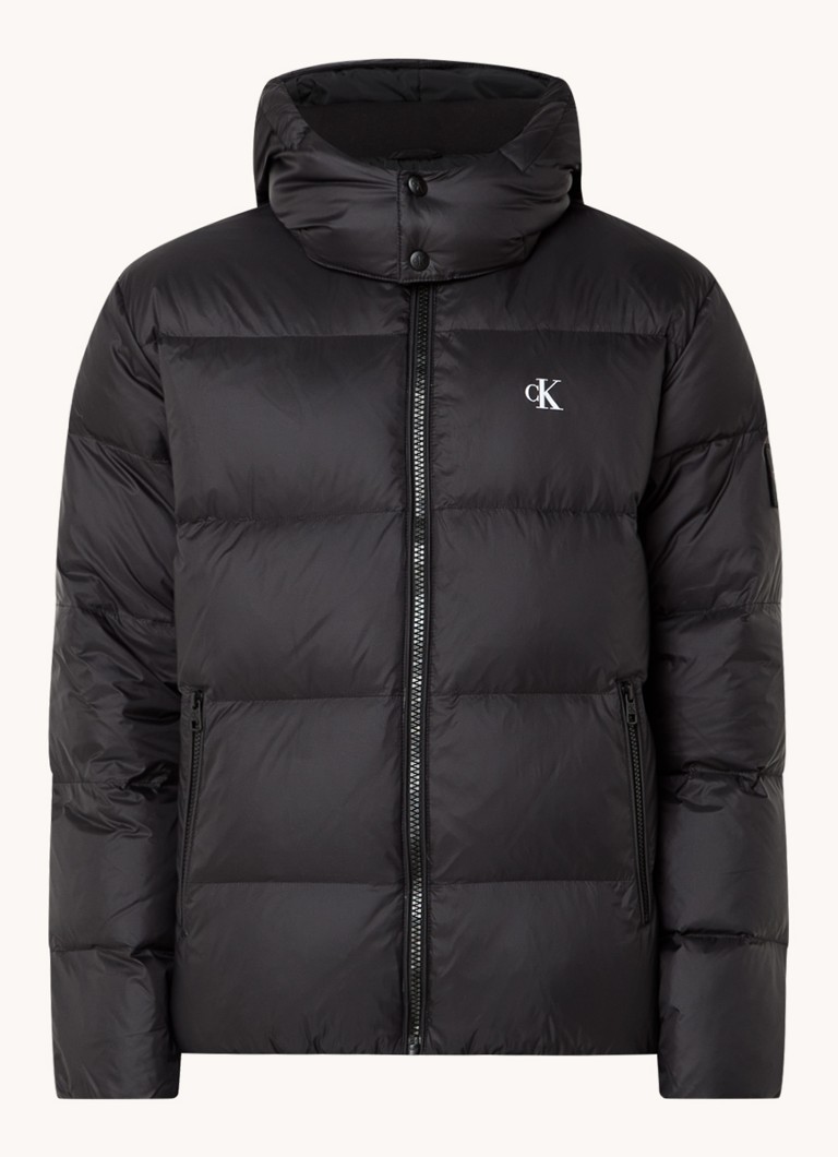 Calvin Klein Down puffer jacket with down padding and removable hood