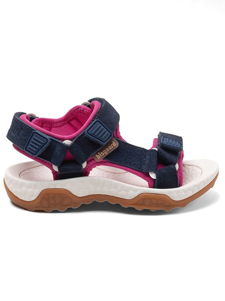 bisgaard Sandalen in Dunkelblau/ Pink günstig kaufen