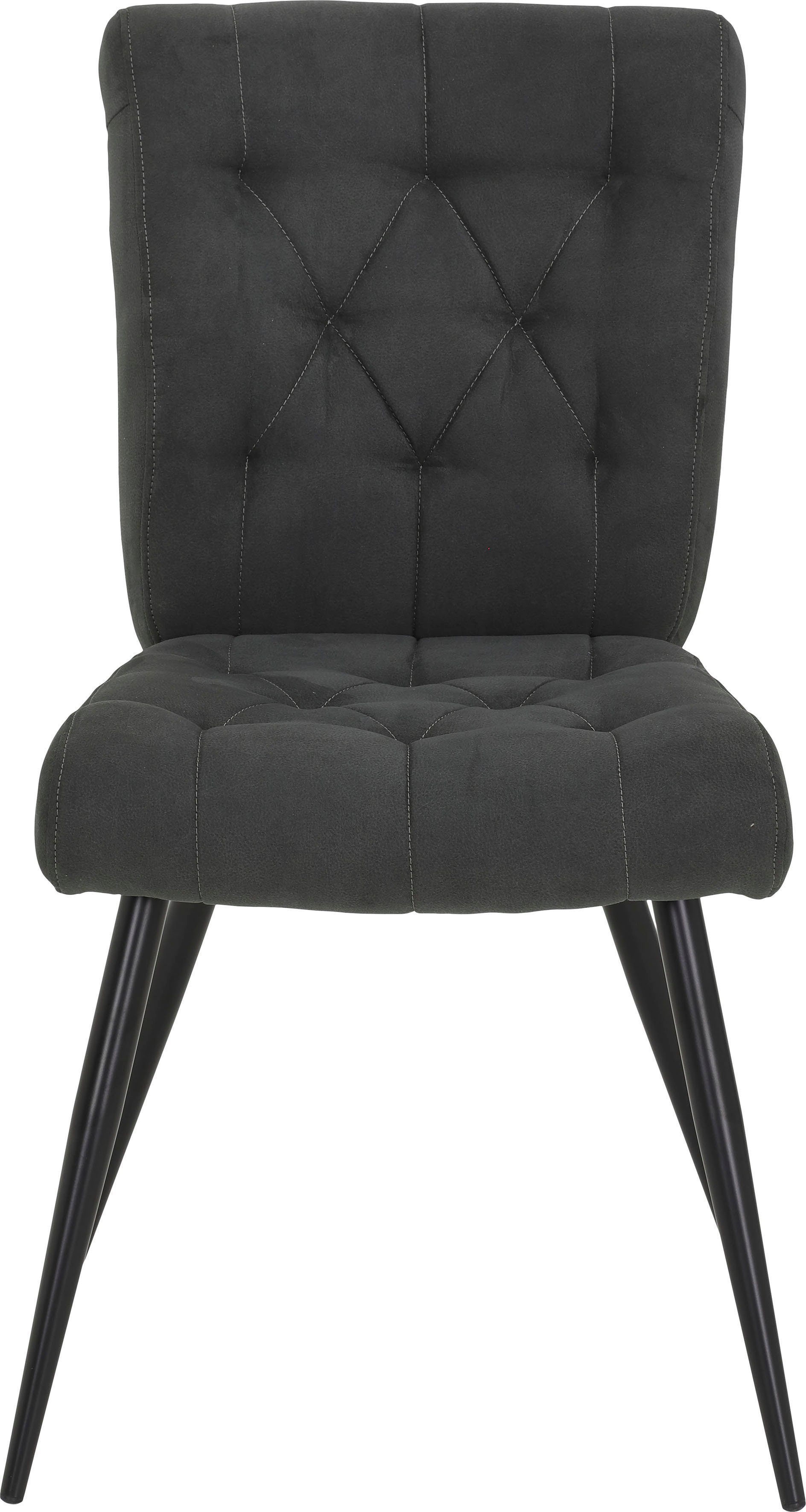 HELA 4-Fußstuhl YARA (Set, 2 St), Komfortrücken beweglich