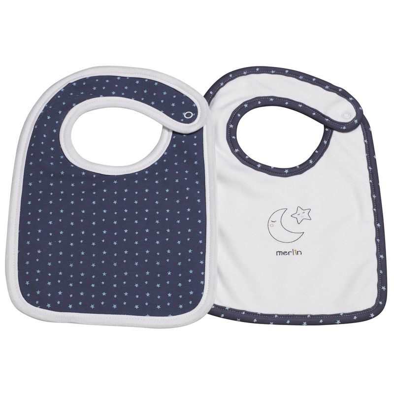 Lot de 2 bavoirs Merlin