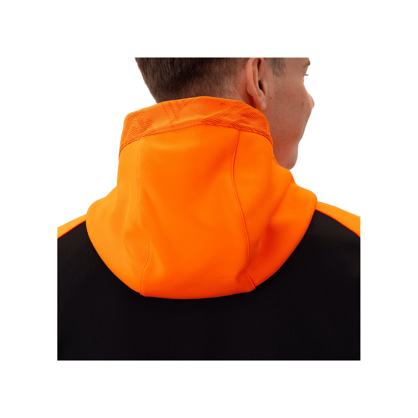 JAKO Icon Kapuzenjacke Schwarz Orange F807