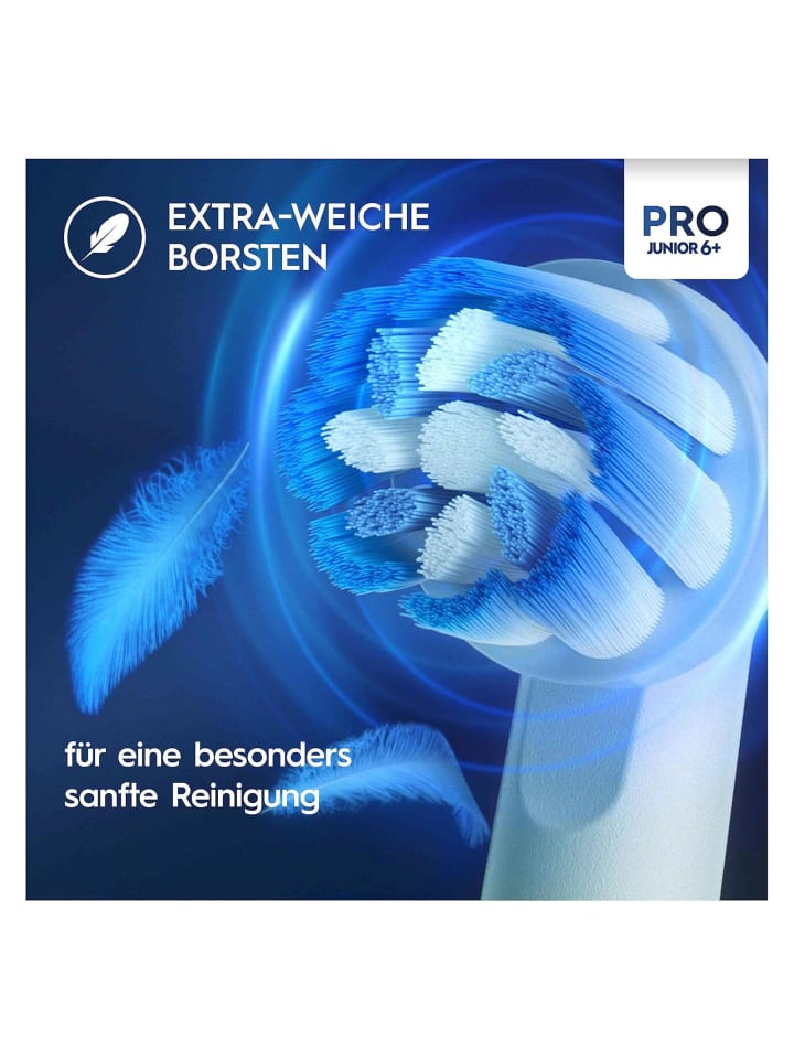 Oral-B Zahnbürste Pro Junior Green in Grün günstig kaufen onesize