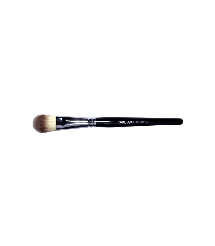 PARISAX PROFESSIONAL-PINCEAU FOND DE TEINT BOIS NOIR GM-Pinceau pour le teint