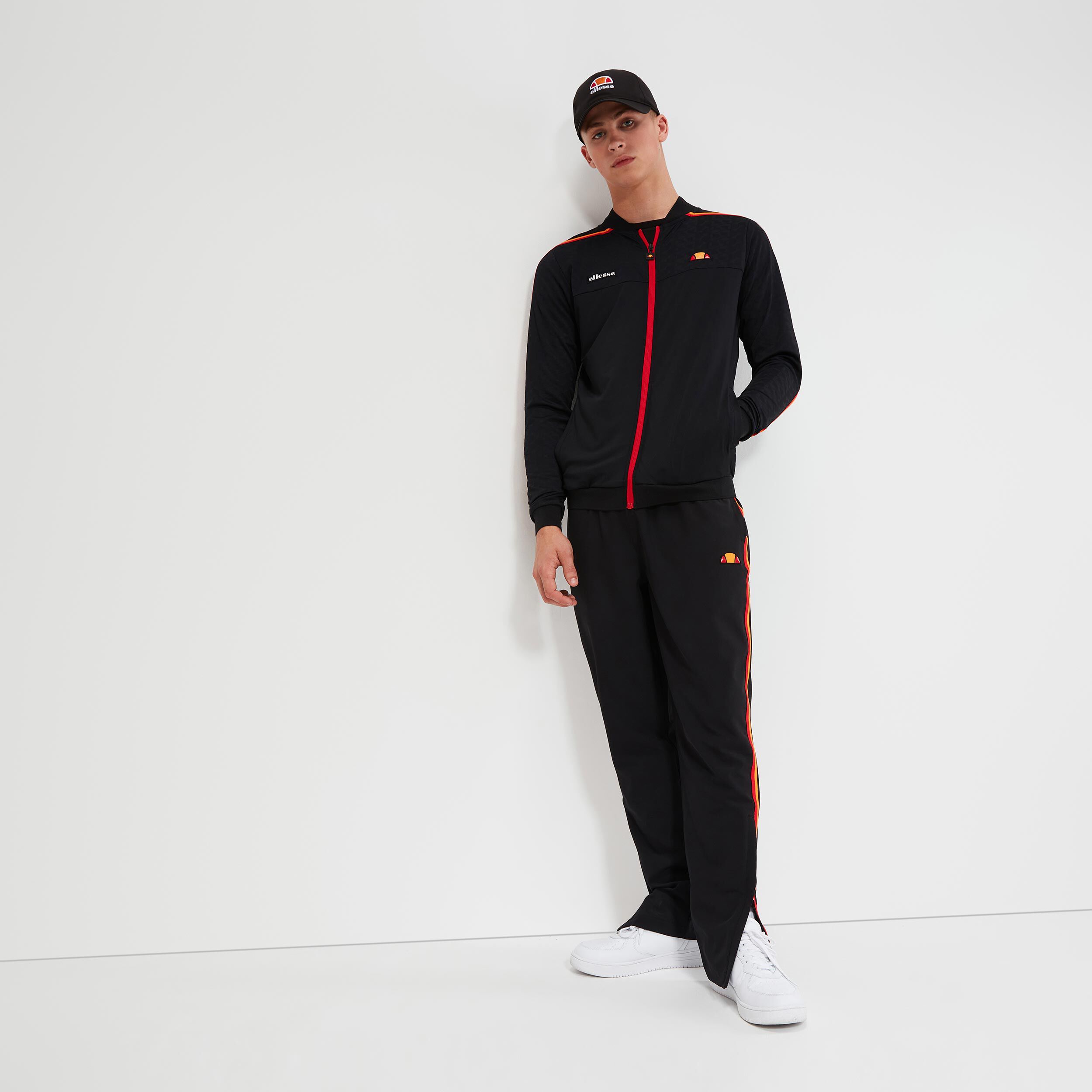 Millook Trainingsjacke Herren - Schwarz