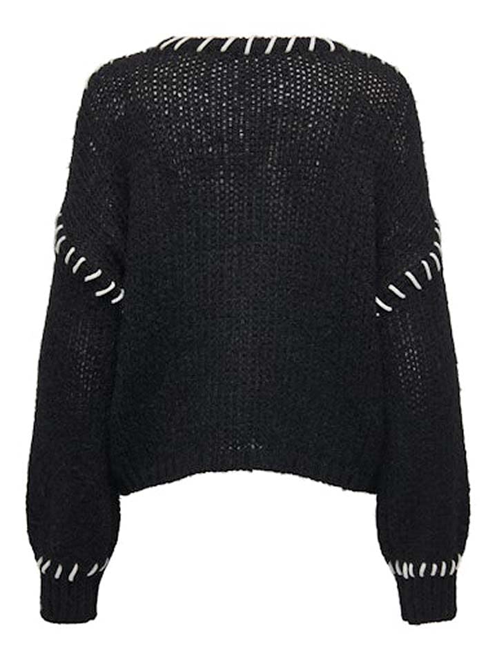 ONLY Pullover in Schwarz günstig kaufen