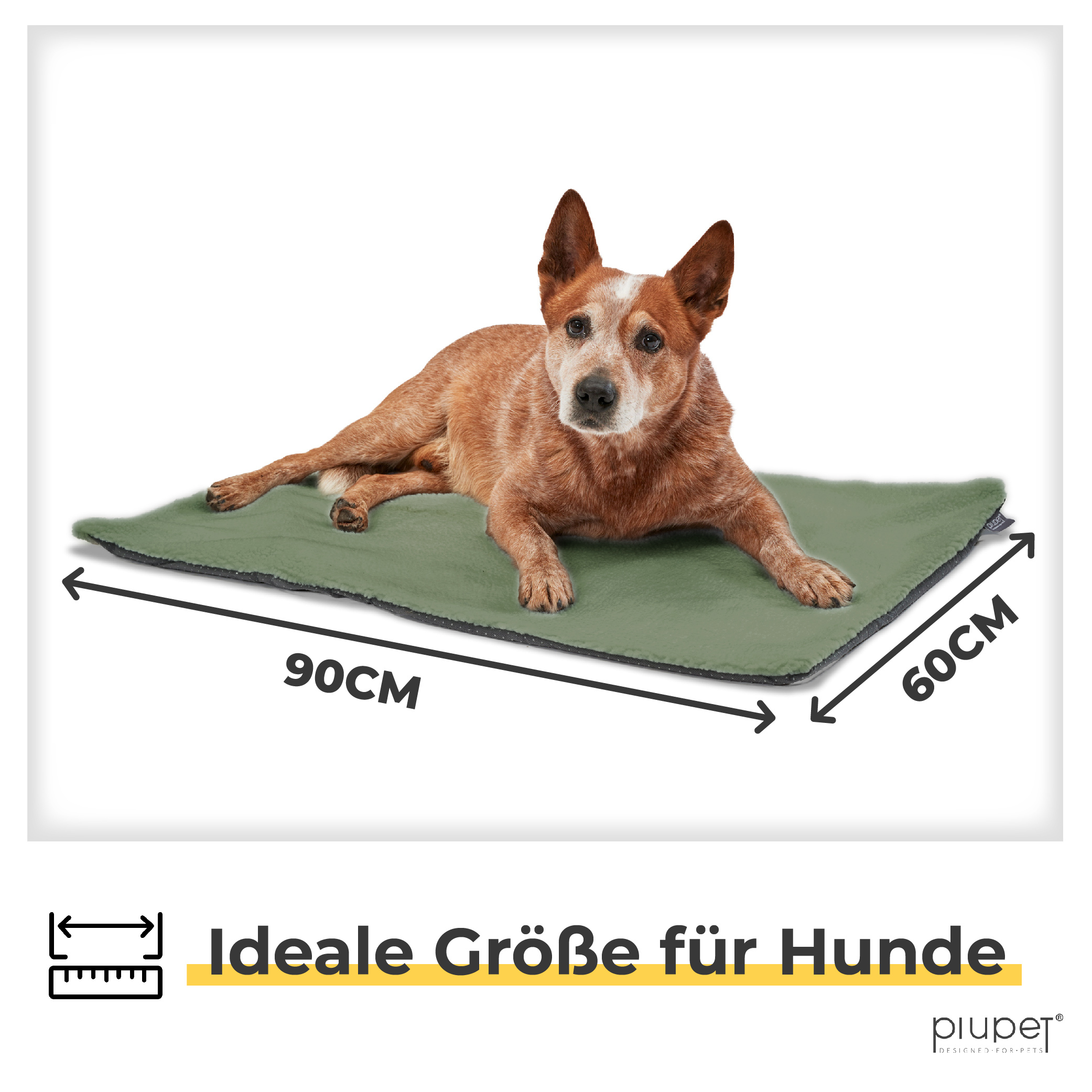 PIUPET Hundedecken PIUPET Selbstwärmende Decke