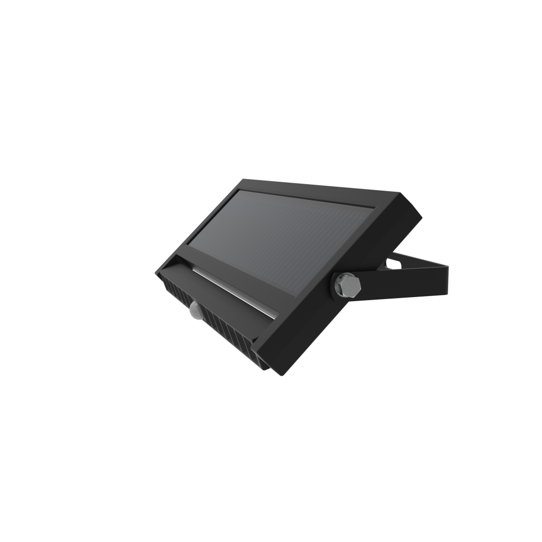 LUXULA Solar Wandleuchte mit PIR-Sensor, Outdoorleuchte, 5W