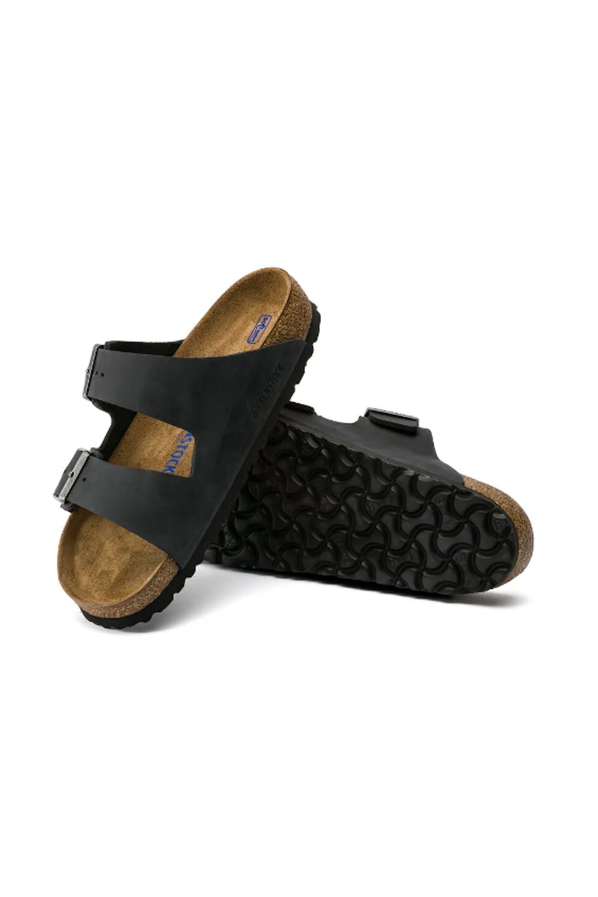 Birkenstock  Arizona – Schwarze Hausschuhe