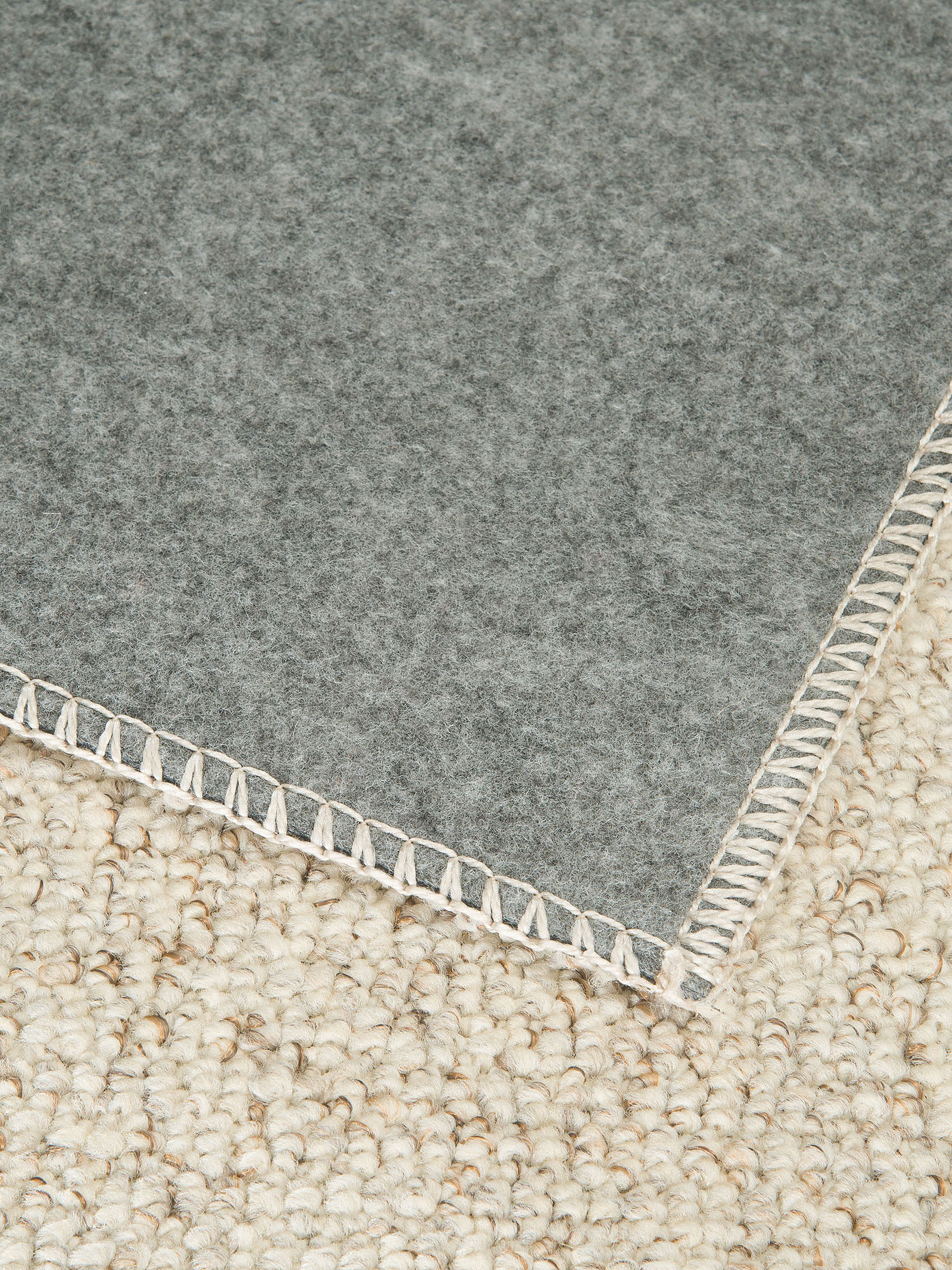 Karleby Moderner Teppich, Creme/Braun meliert