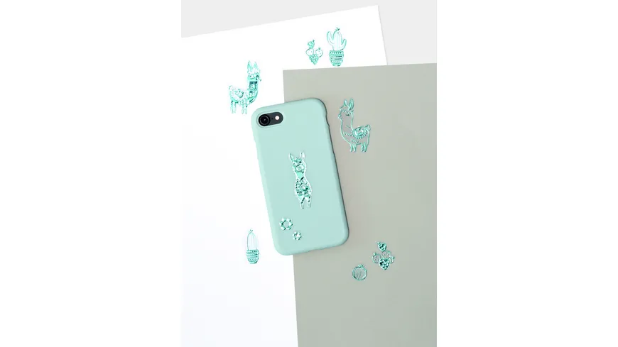 folia Metallic-Sticker III 9,5x17,5cm 1 Blatt 24 Sticker