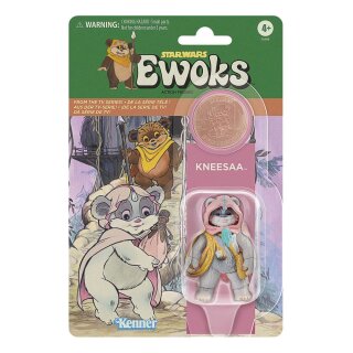 Star Wars: Ewoks Vintage Collection Actionfiguren Wicket W Warrick & Kneesaa 10 cm