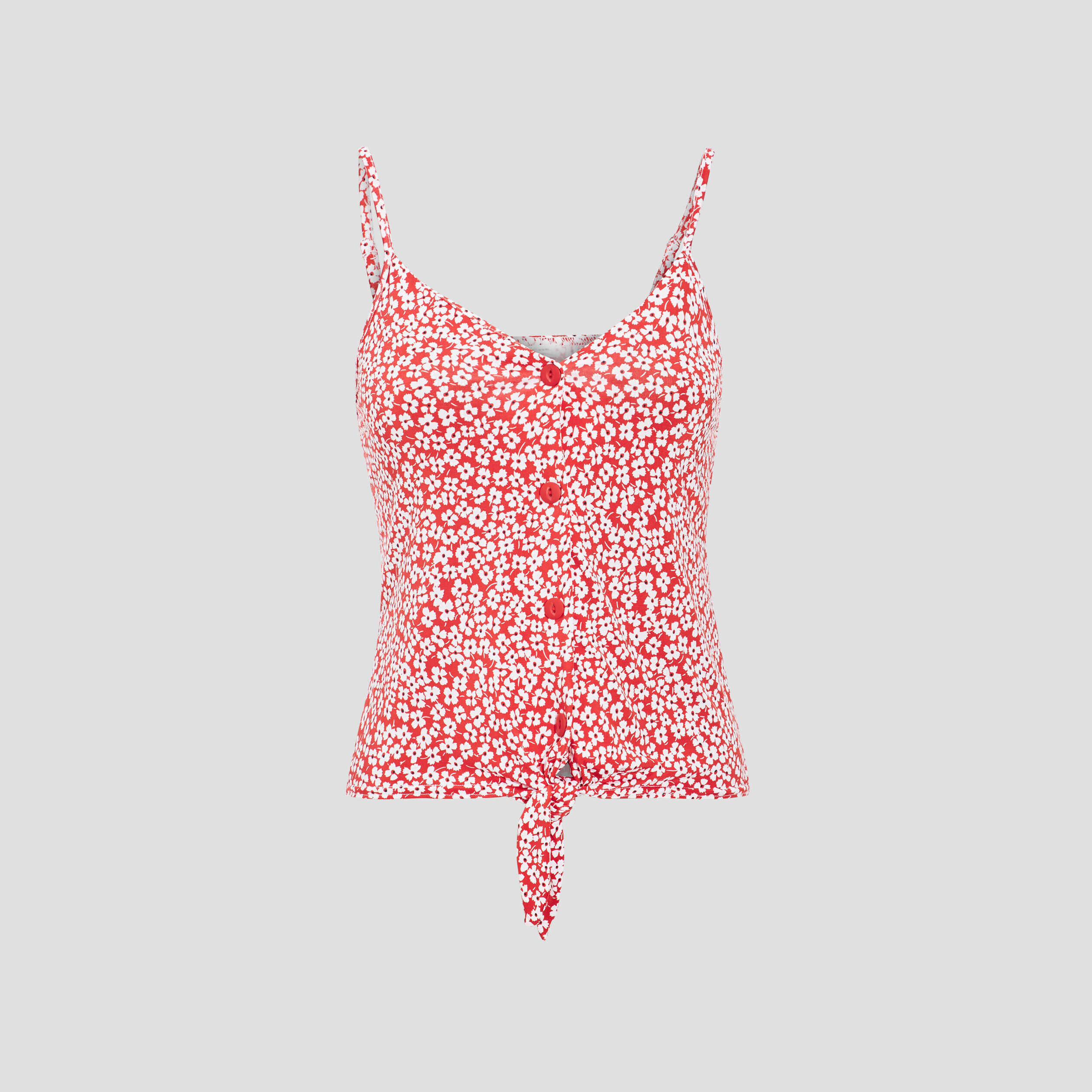 Débardeur bretelles fines rouge femme | Cache Cache