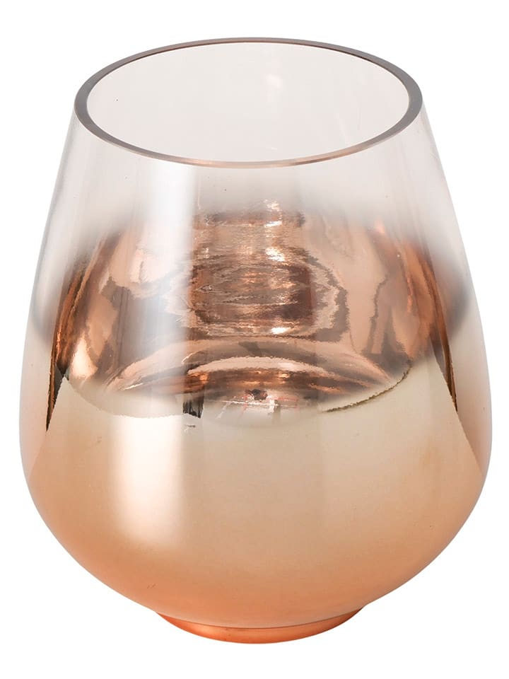 Boltze Windlicht ''Grazia'' in Roségold - (H)20 x Ø 16 cm günstig kaufen onesize