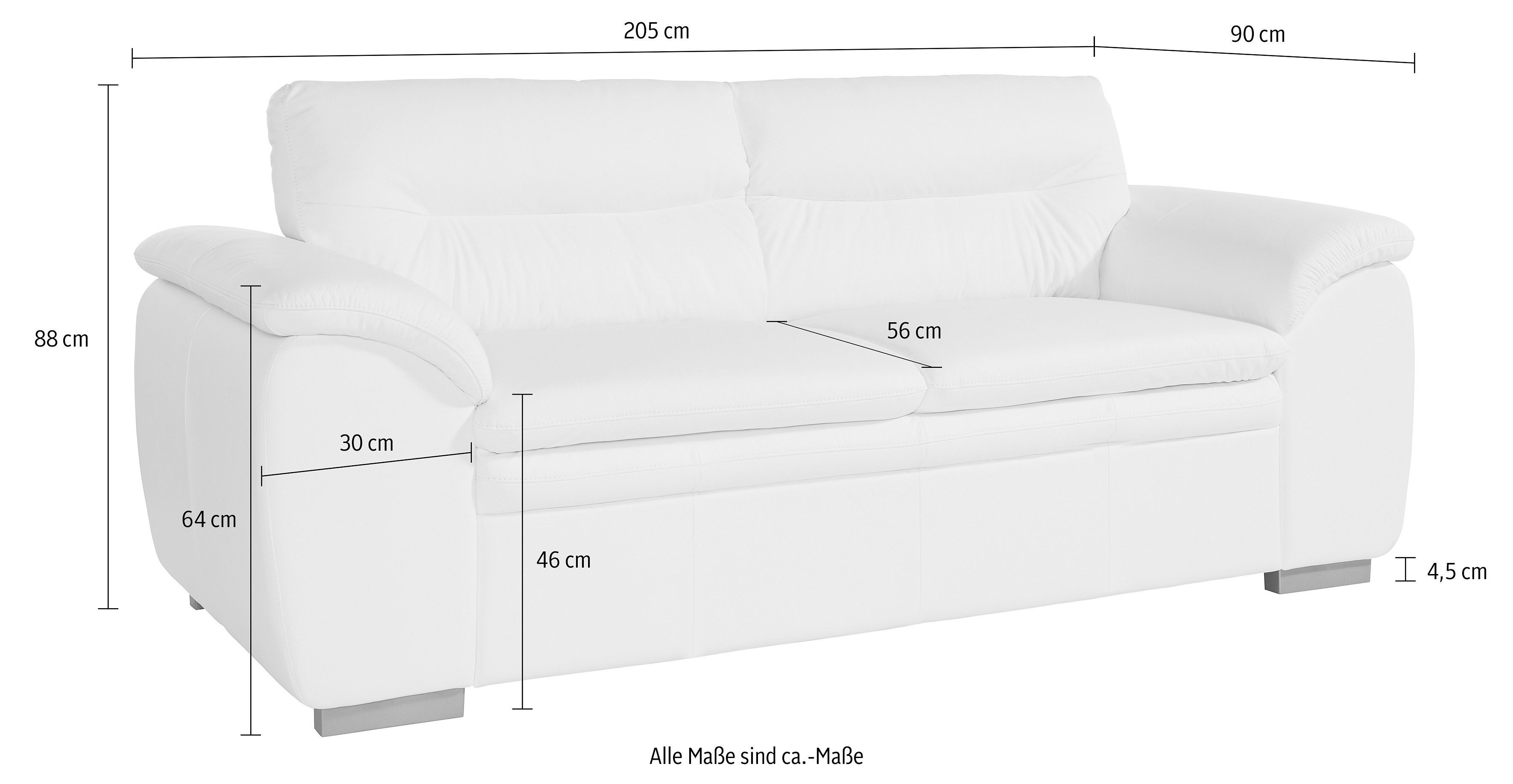 COTTA 2,5-Sitzer Leandra