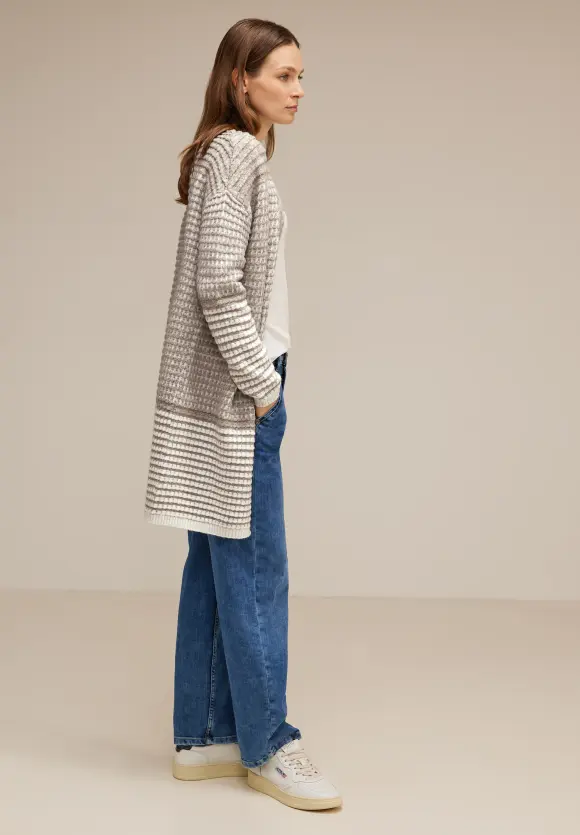 Street One Langer Strickcardigan