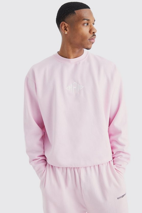 Oversize Basic Man Sweatshirt