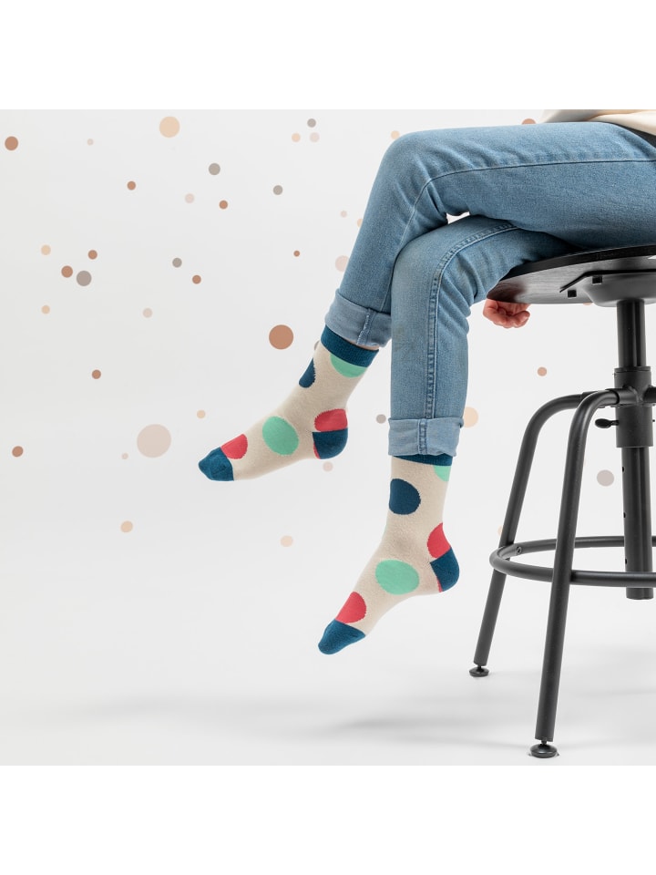 Occulto 10er Pack Bunte Socken Estilo in Grau-Pink günstig kaufen