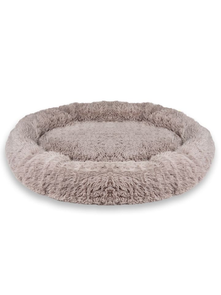 Intirilife Hundebett Katzenbett in Beige 100 cm günstig kaufen 100 cm
