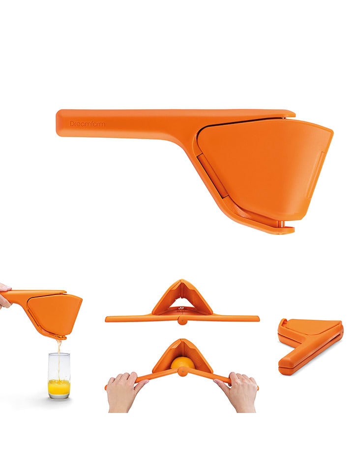 Dreamfarm Zitruspresse ''Fluicer'' in Orange - (B)8,7 x (H)3 x (T)23 cm günstig kaufen onesize
