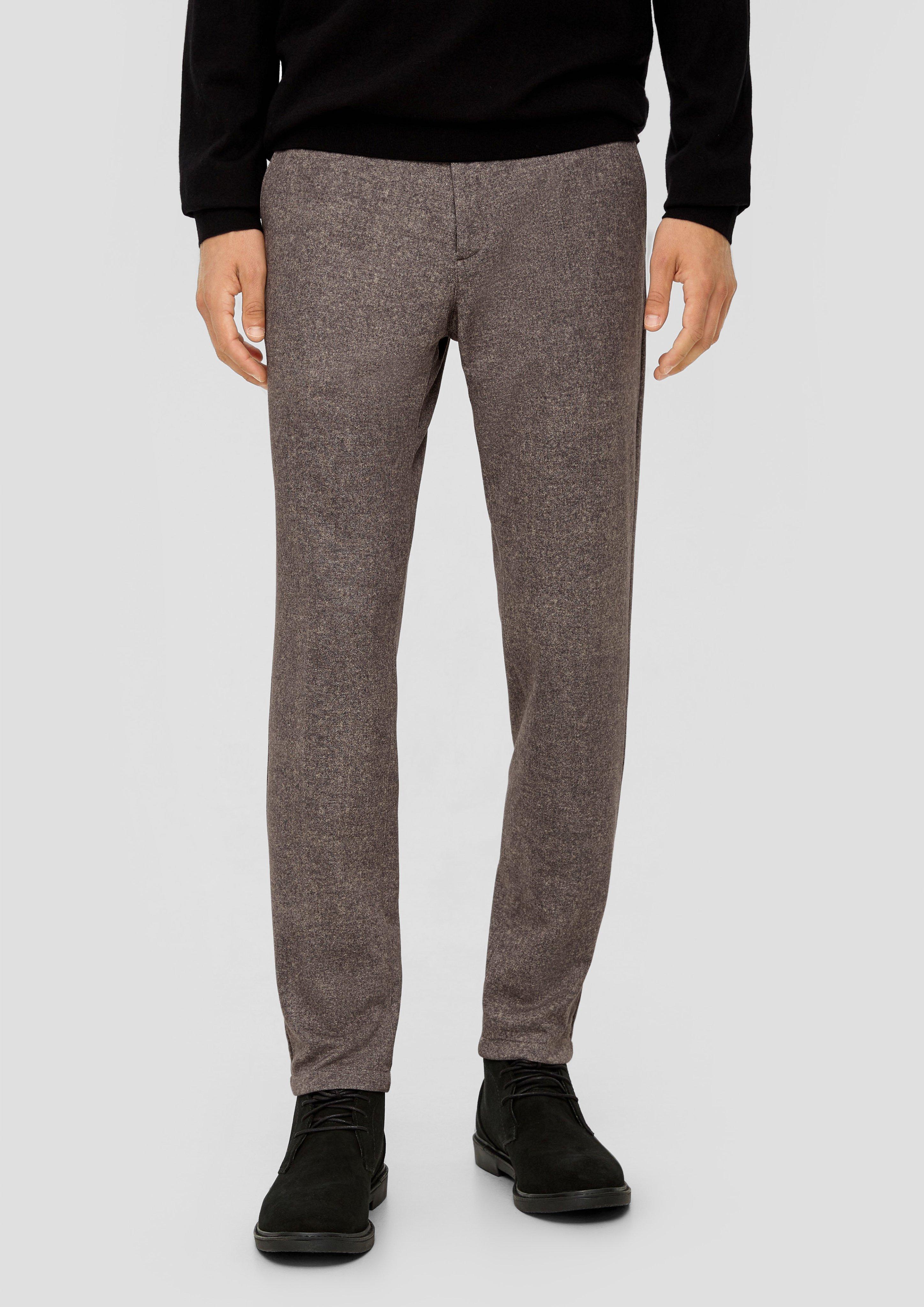 Slim: Jogpants aus Jersey in Tweed-Optik  2136261-85A7