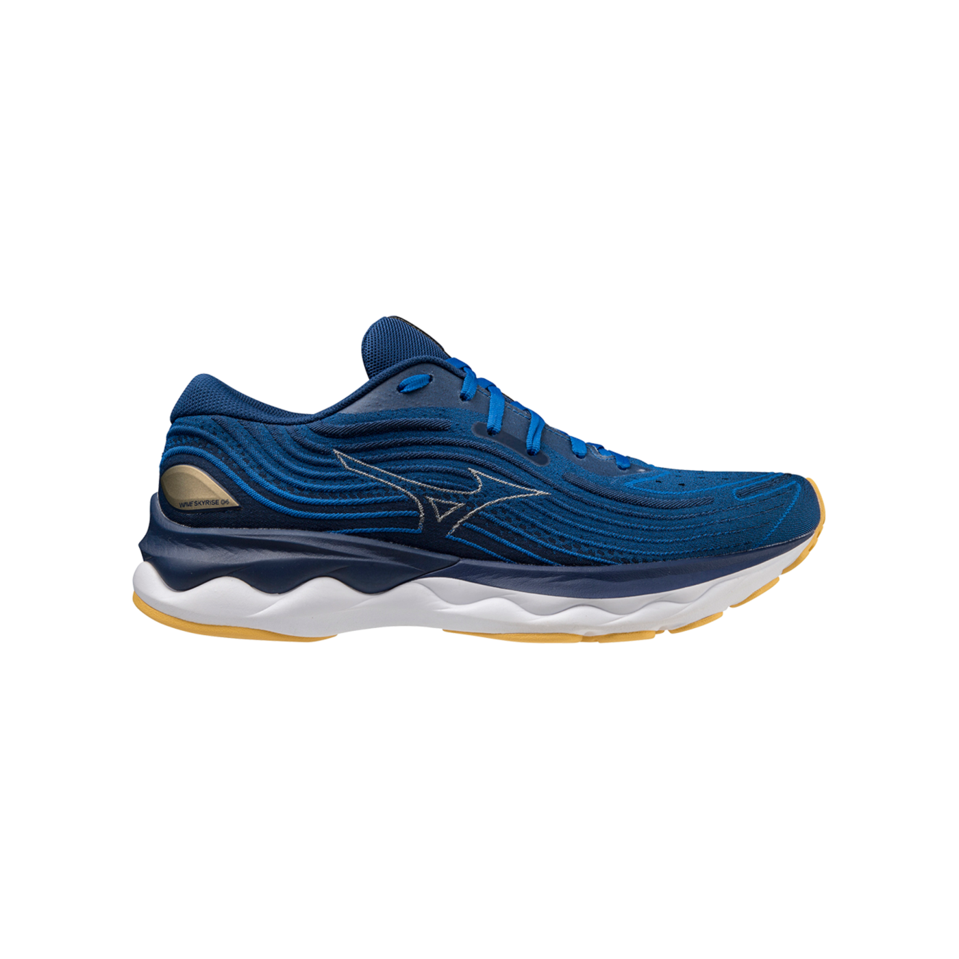 Mizuno Wave Skyrise 4 Blau Grau F03 Laufschuh