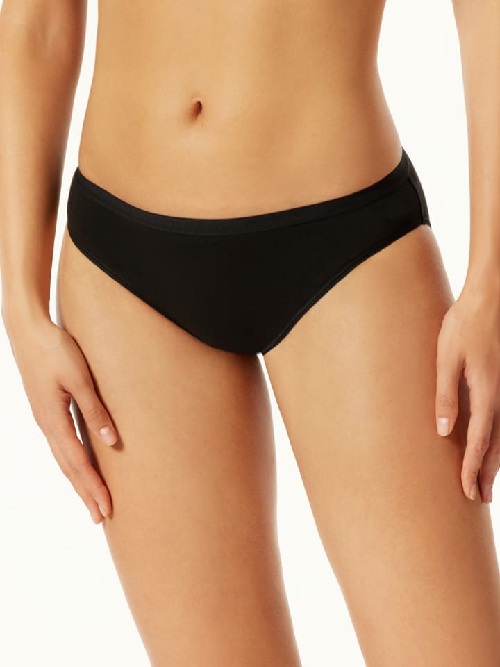 Schiesser Tai-Slip Uncover in Schwarz günstig kaufen