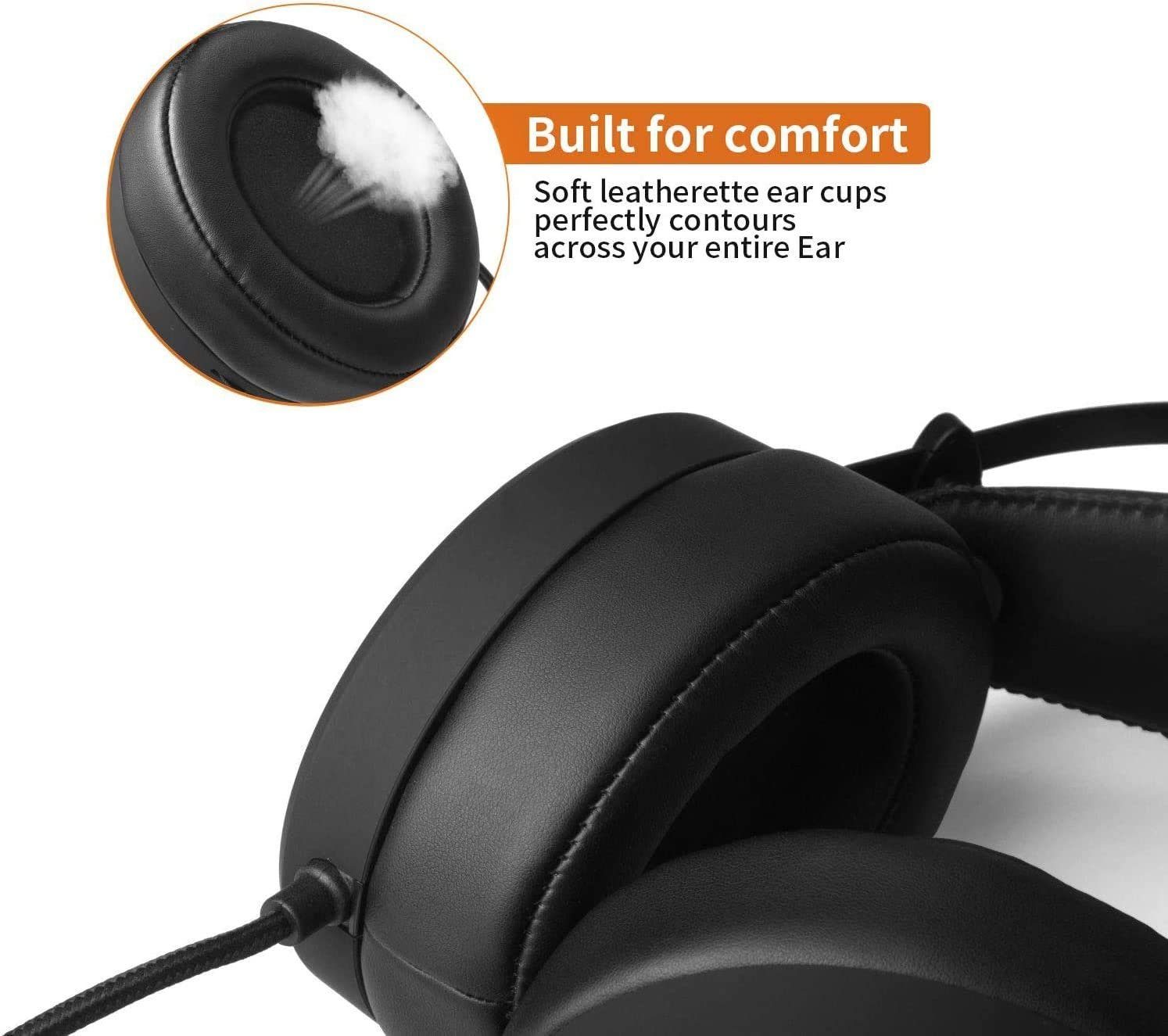NUBWO Gaming Headset PS4, N7 Stereo Xbox one Headset Wired PC Gaming Gaming-Headset