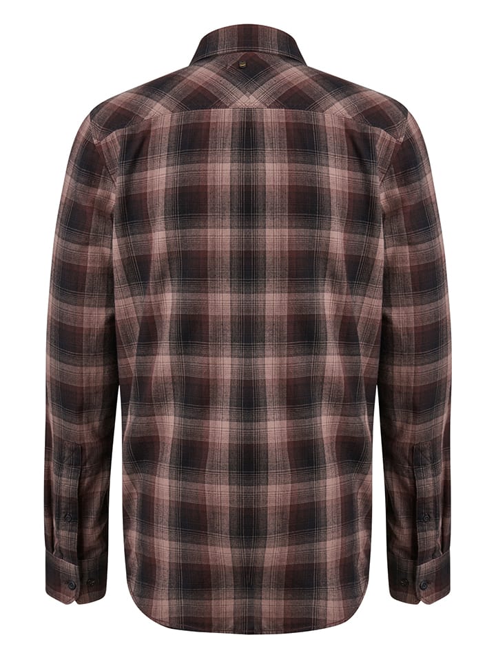 PME Legend Hemd in Schwarz/ Rosa günstig kaufen