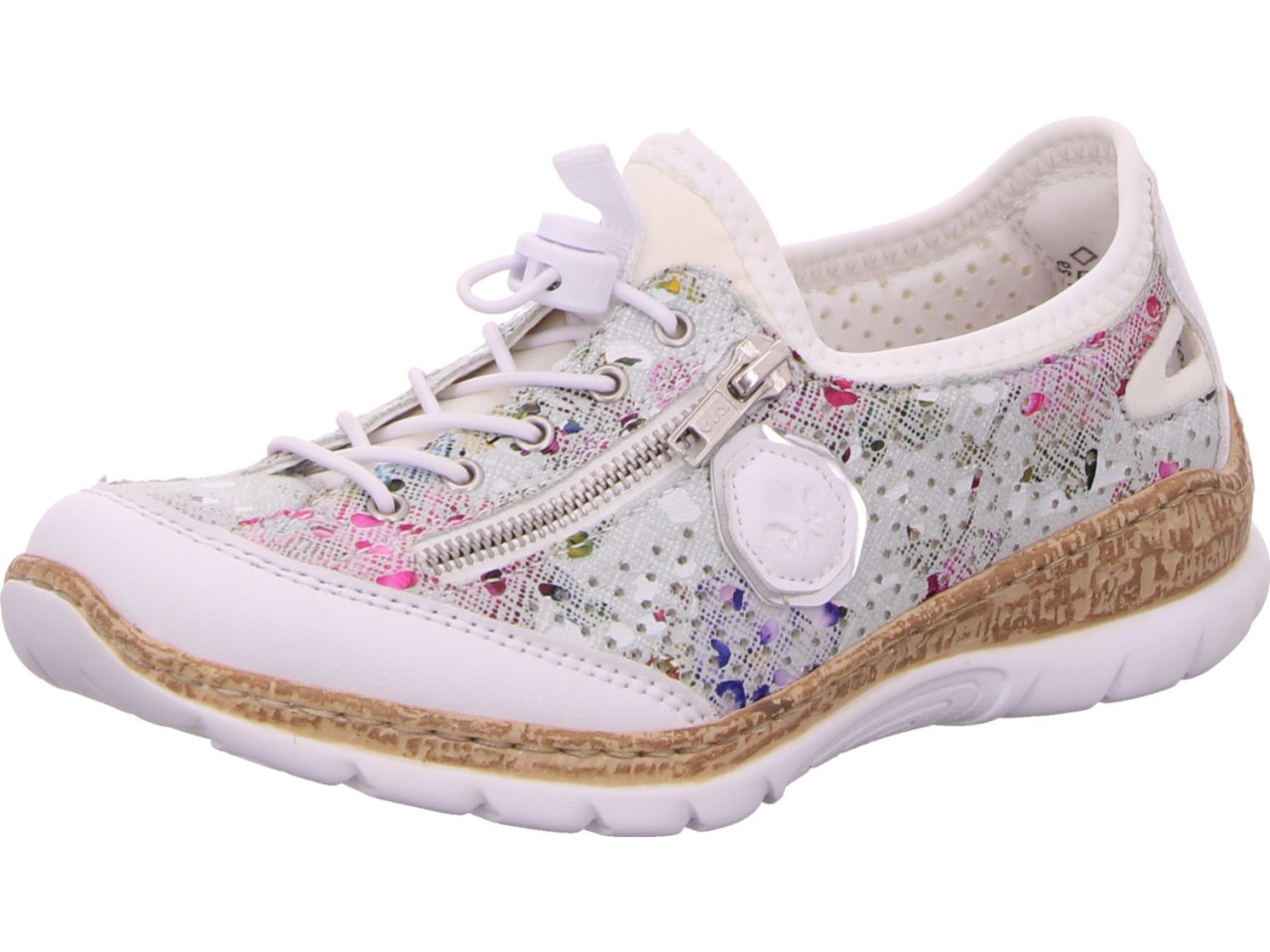 RIEKER Sportliche Slipper bunt