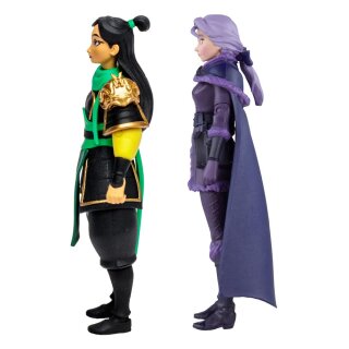 Disney Mirrorverse Actionfigur - Princess Pack Mulan, Belle (Fractured) & Arielle (Gold Label)