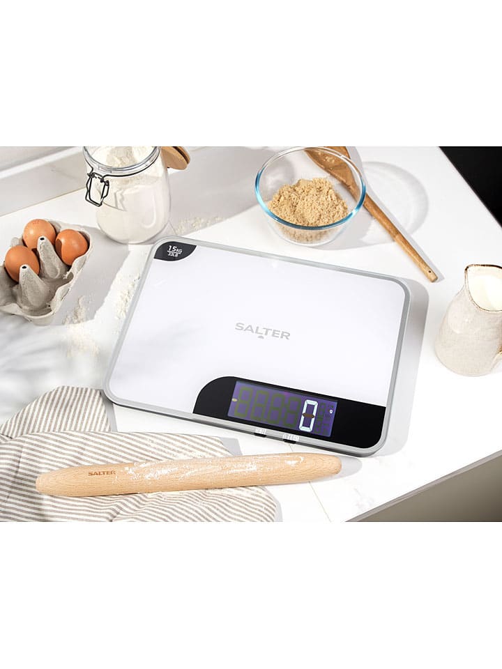 Salter Küchenwaage in Weiß/ Schwarz günstig kaufen onesize