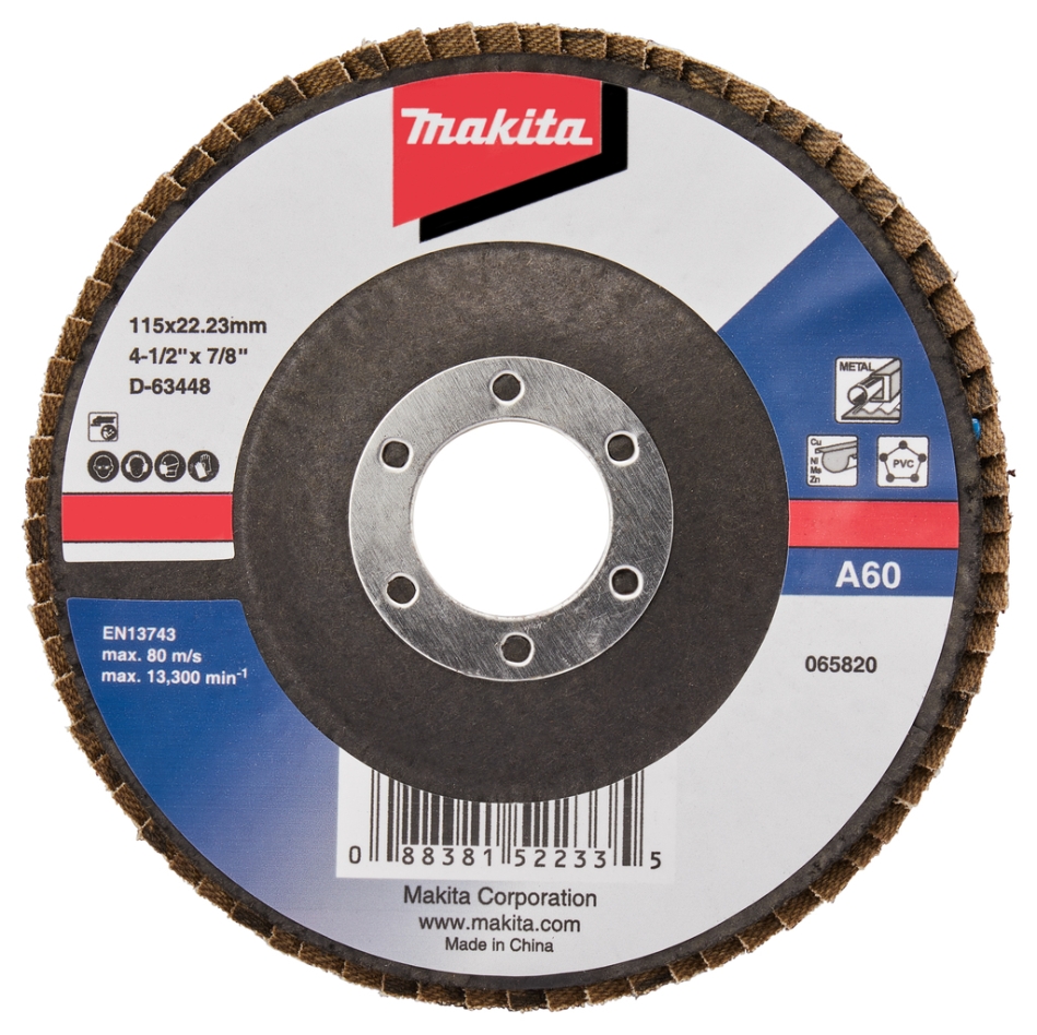 Accesorios Makita D-63448-10 Disco de láminas 115 mm A60