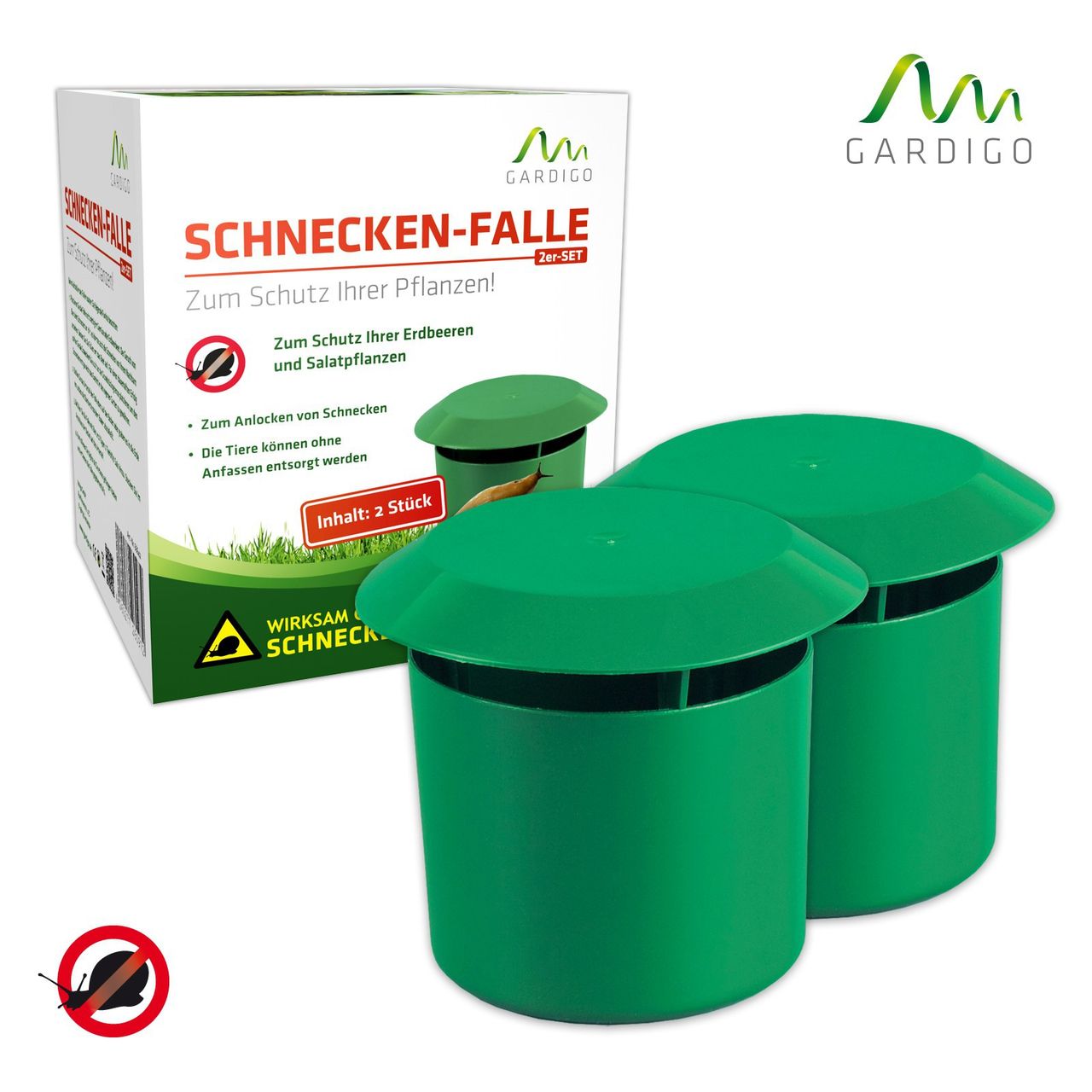 Gardigo Schneckenfalle 2er Set