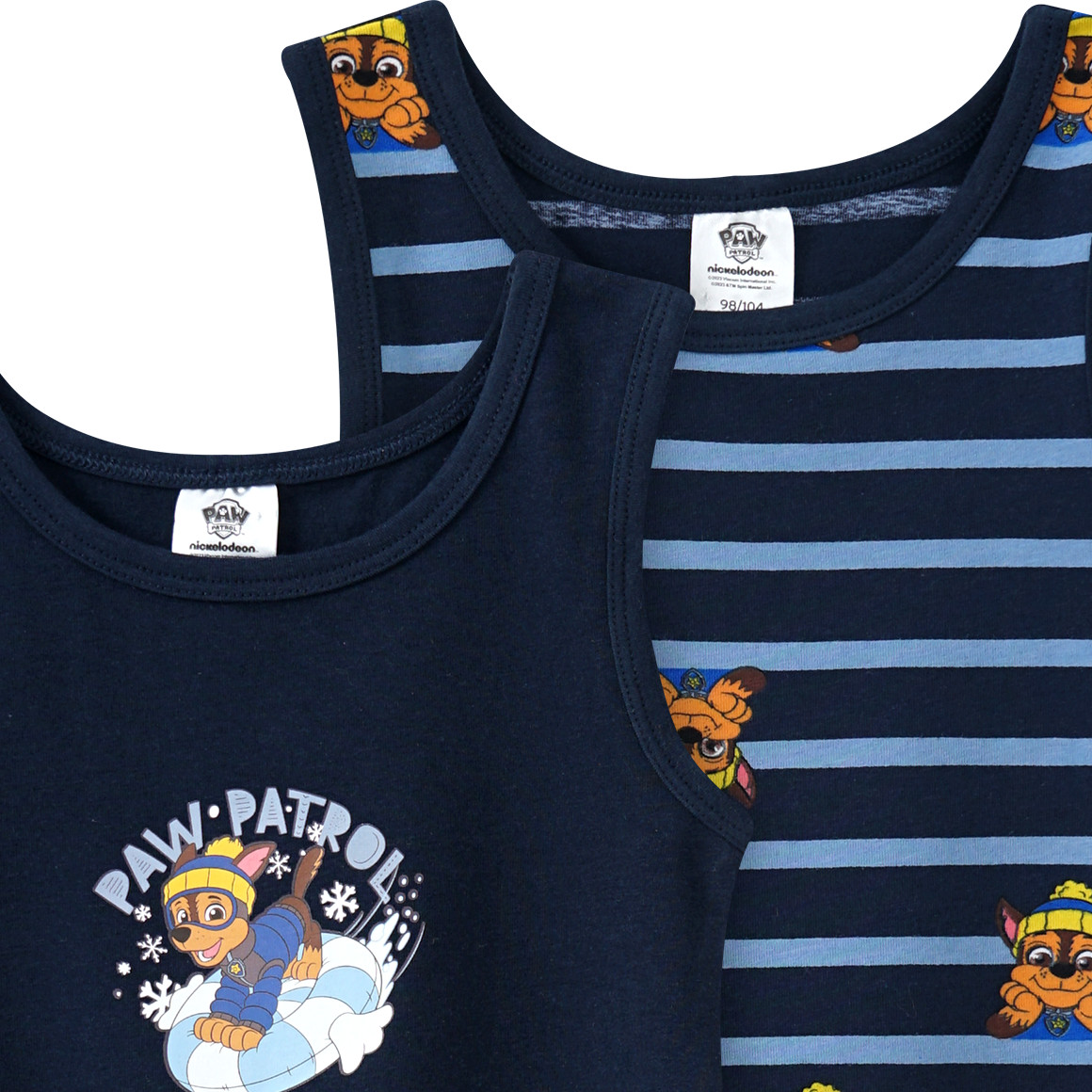 2 PAW Patrol Unterhemden im Set