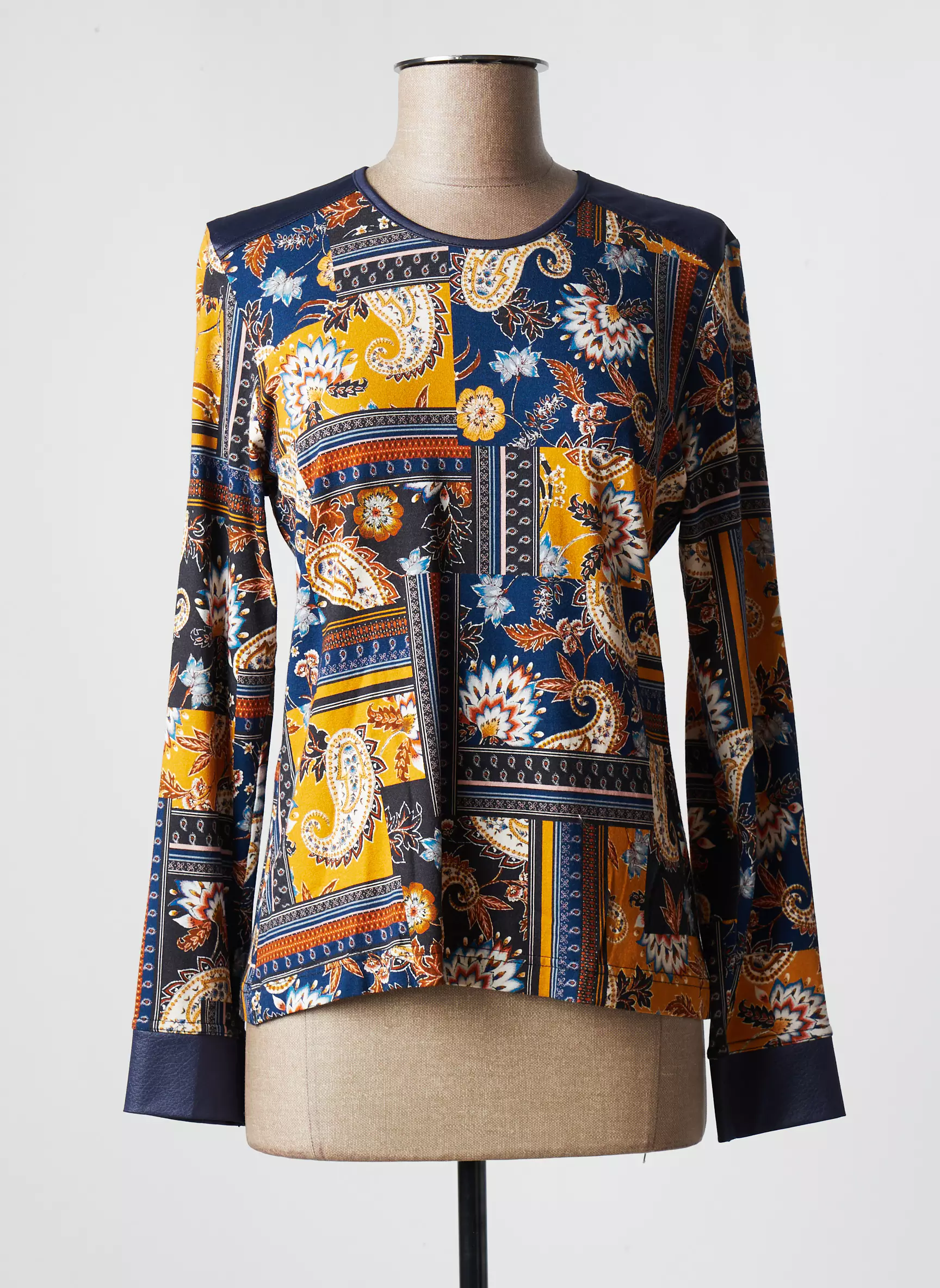 Griffon Tops Femme couleur bleu