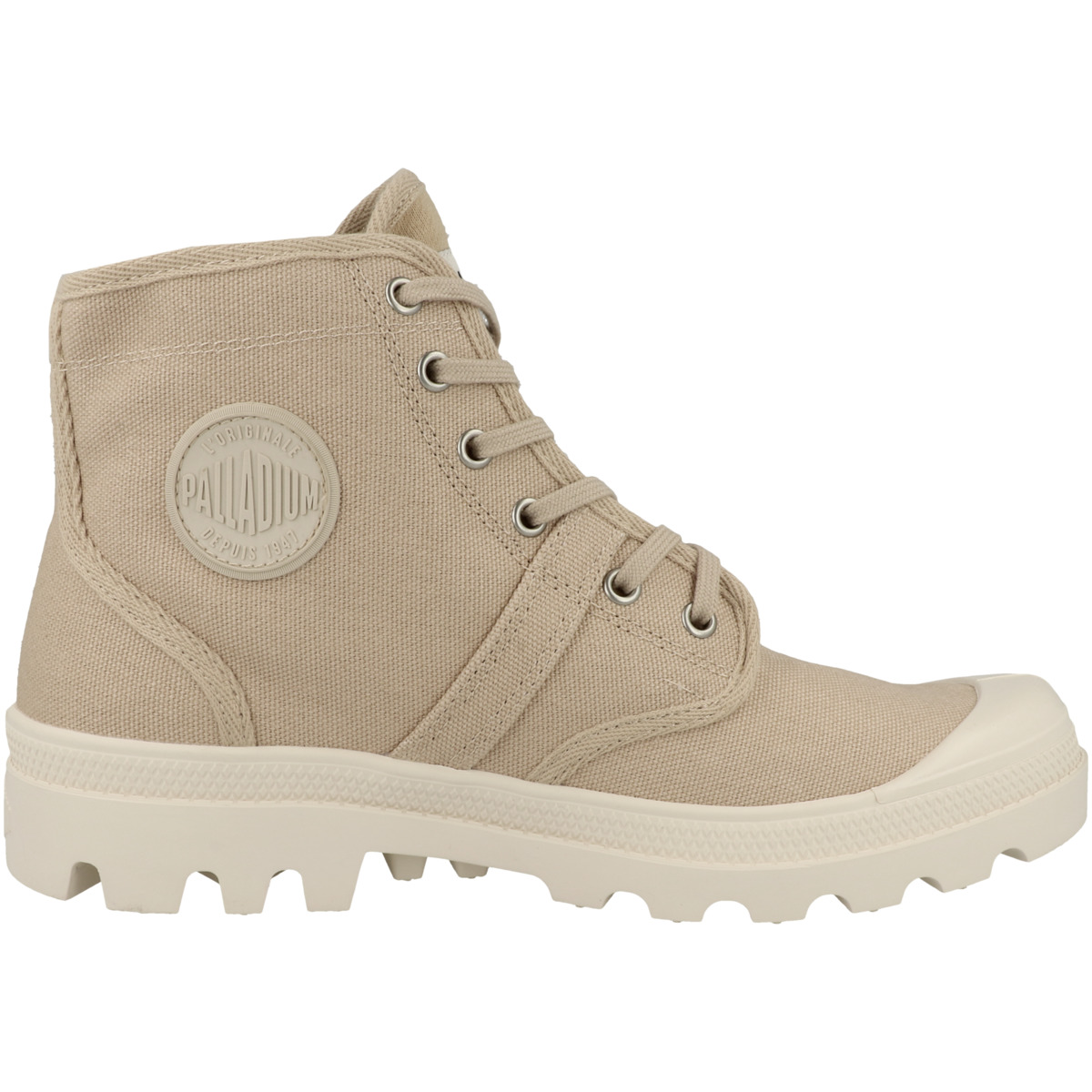 Palladium Pallabrousse Schnürboots beige