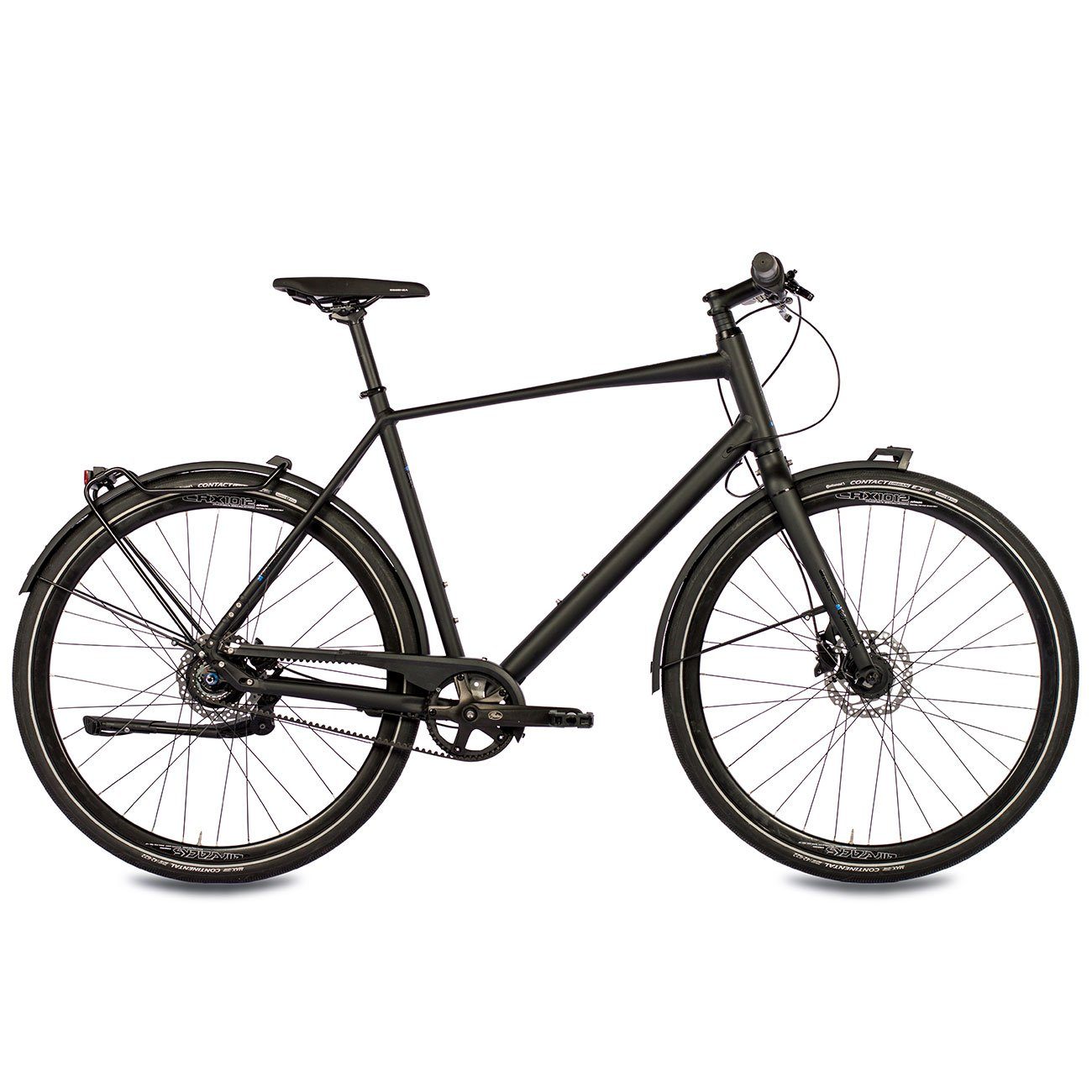Airtracks Cityrad Herren Trekking Fahrrad 28 Zoll Citybike UR.2880, 8 Gang, Nabenschaltung, GATES CARBON DRIVE BELT - 53cm 58cm - Mod.2023