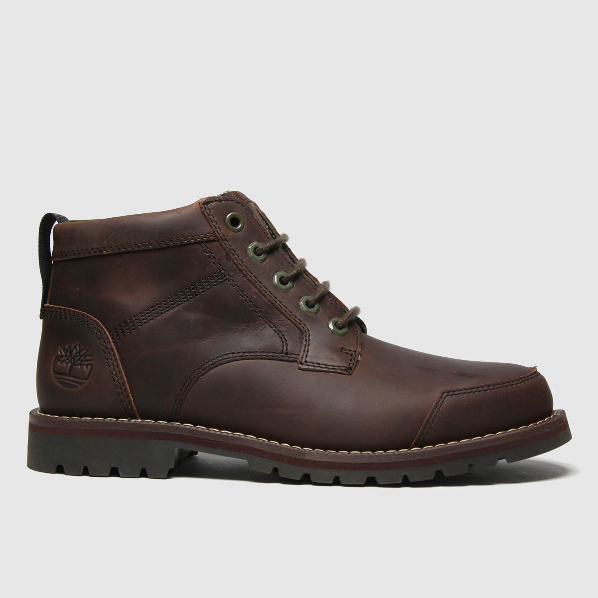 Timberland – Larchmont II – Bruna chukka-stövlar med 5 ögor