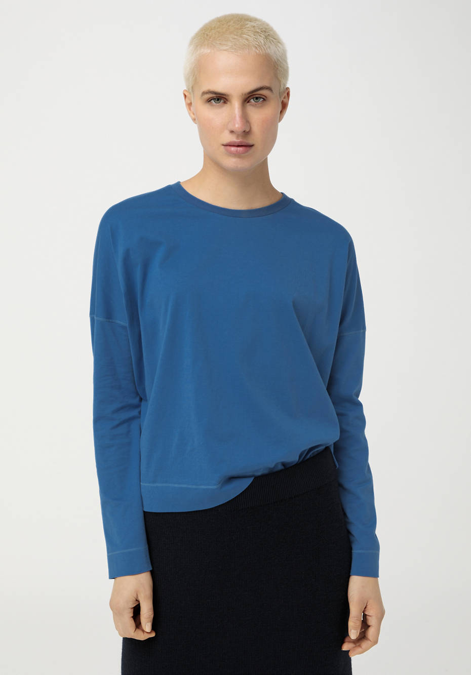 Langarm-Shirt aus reiner Bio-Baumwolle