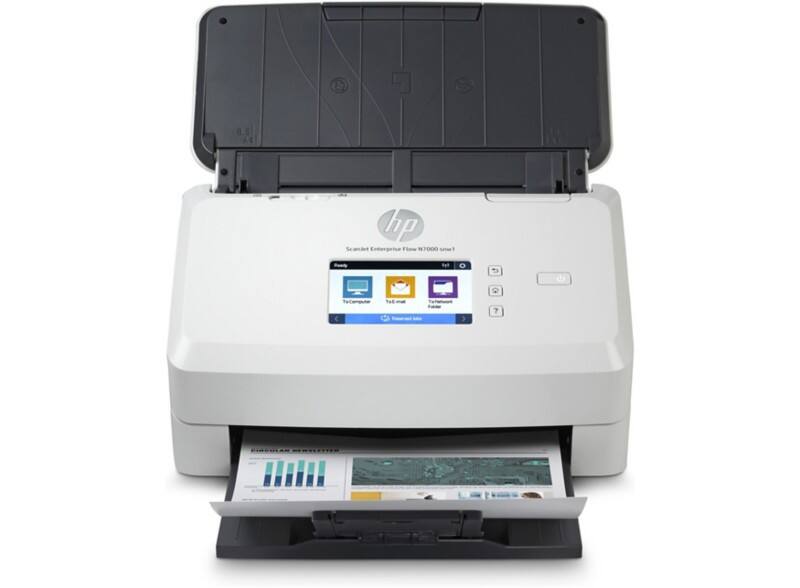 Hp Dokumentenscanner N7000 Netzwerkfähig Schwarz, Weiß 1 X A4 600 X 600 Dpi Wlan