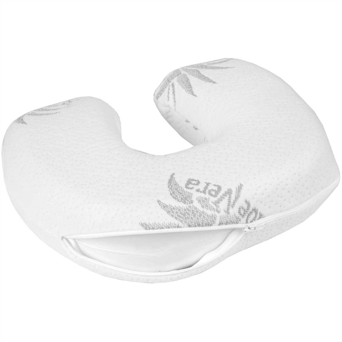 Nackenstützkissen, Bestgoodies, Bezug: Polyester, Nackenkissen Memory Foam - Kopfkissen Viskoelastisch