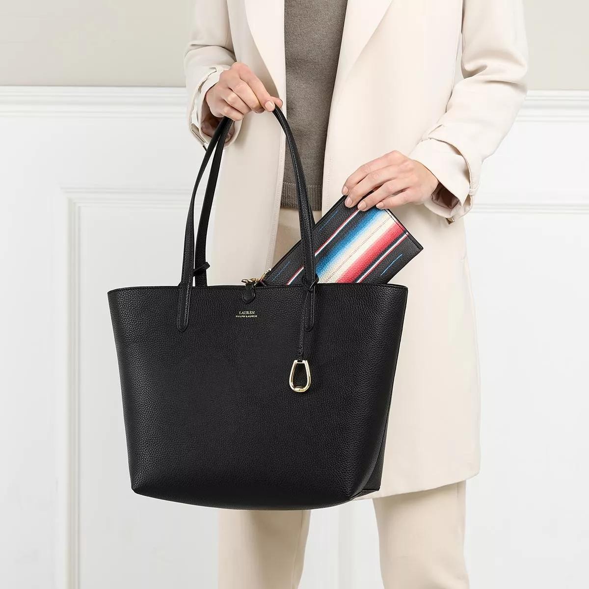 RALPH LAUREN Handtaschen schwarz Tote