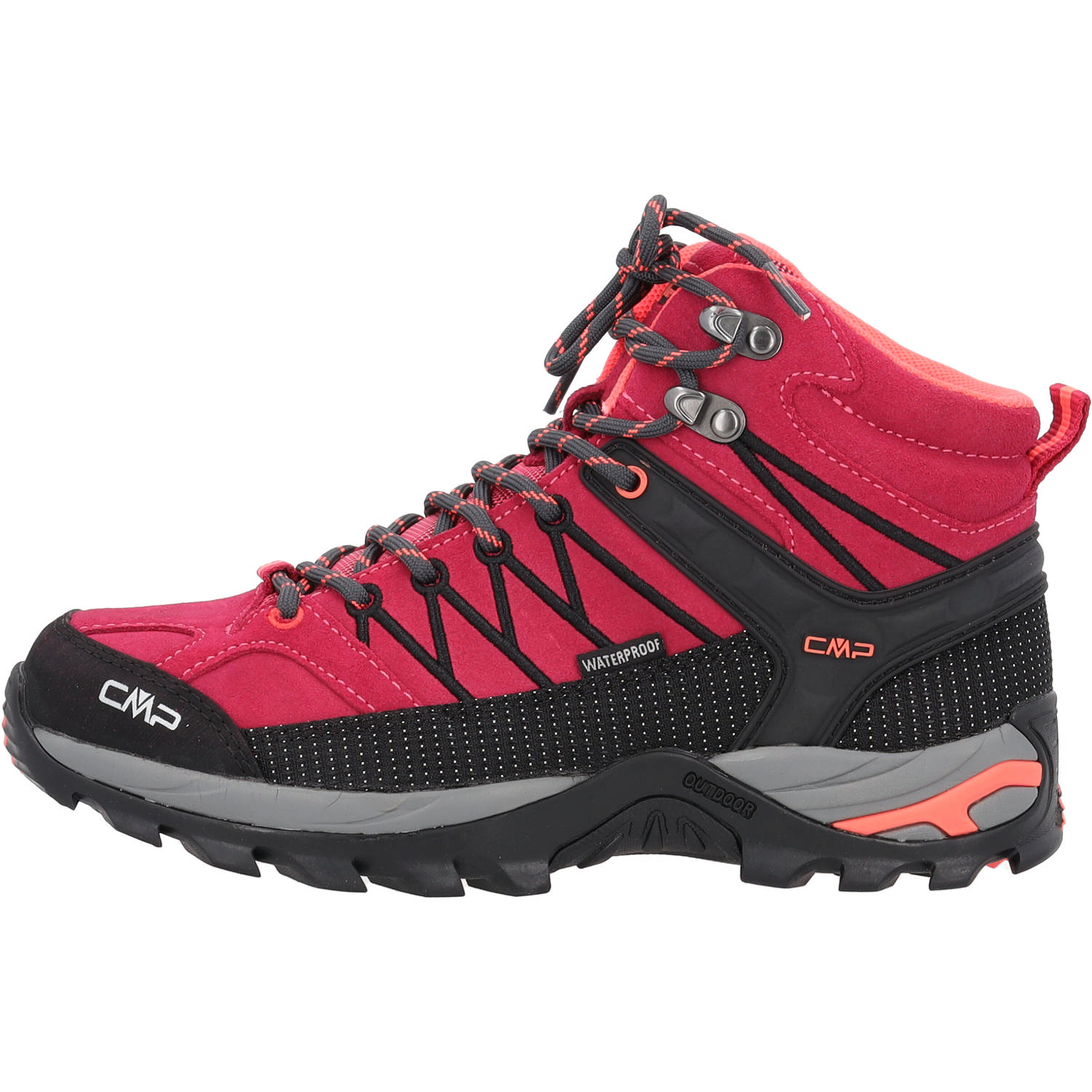 CMP Rigel Mid 3Q12946, Trekkingschuhe, Damen, Rot