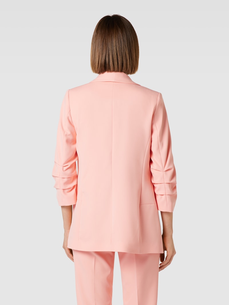 Blazer mit Reverskragen in lachs